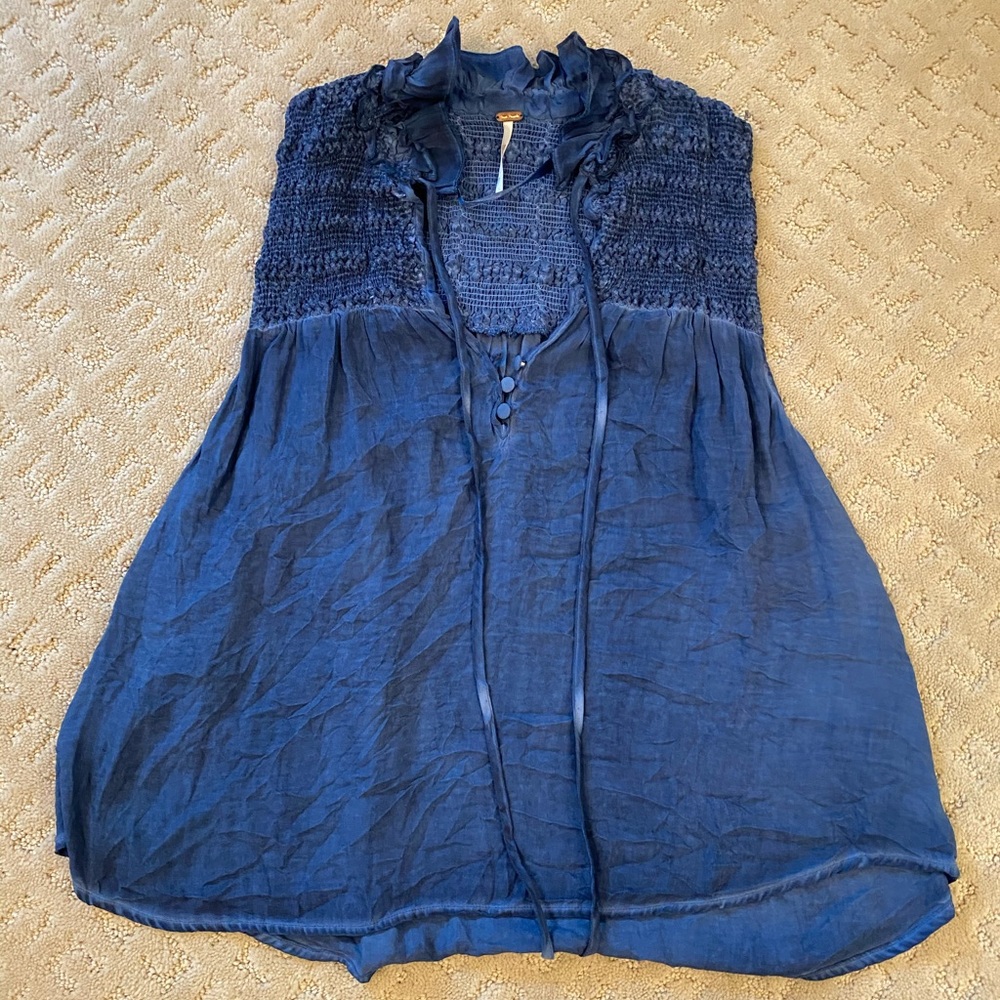 Free People sleeveless blouse